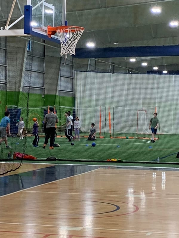 Homeschool PE Class Goodbye Party, last day