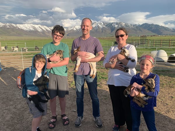 Baby Goats with Phil and Nicole
