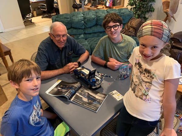 Legos With Grandpa