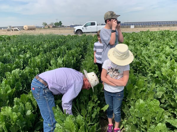 Working with Grandpa Gene