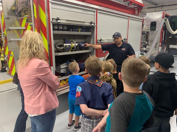 Tour of the Cedar City Fire Station