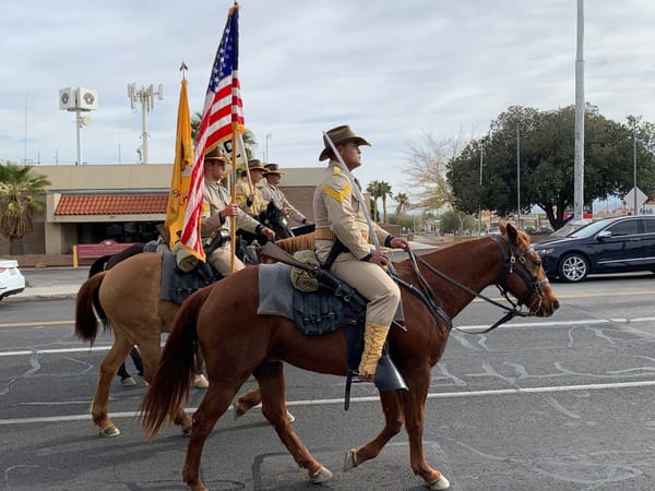 The Long Walk Parade in Barstow, CA