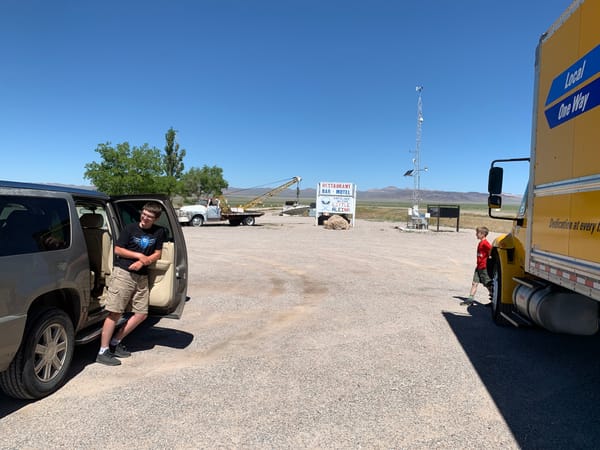 Rachel, NV - middle of nowhere