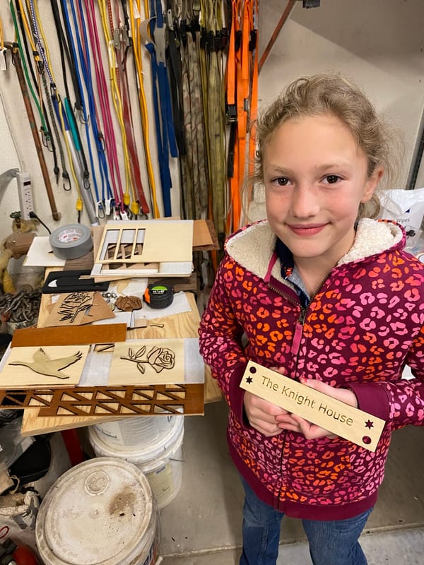 Grandpa Knight's woodworking