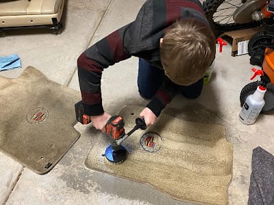 Cleaning the Escalade
