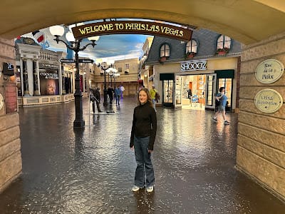 State Robotics Competition in Las Vegas: Walking around down on the strip