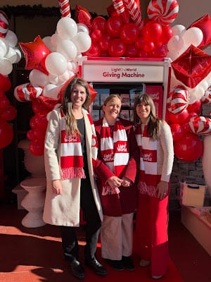 The Light the World Giving Machine Kickoff