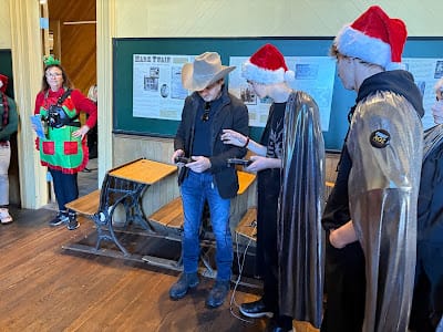 VC Silver Circuits go to Rennervation at the Fourth Ward Schoolhouse in Virginia City