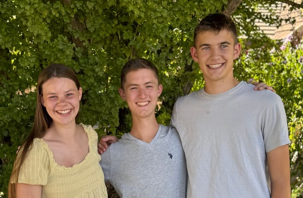 Tucker, Ray and Brielle: all born in 2008